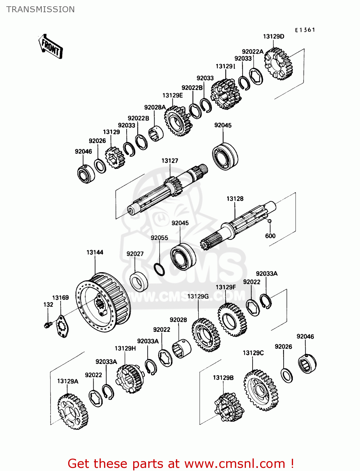 TRANSMISSION EN450A6 454LTD 1990 USA CALIFORNIA CANADA