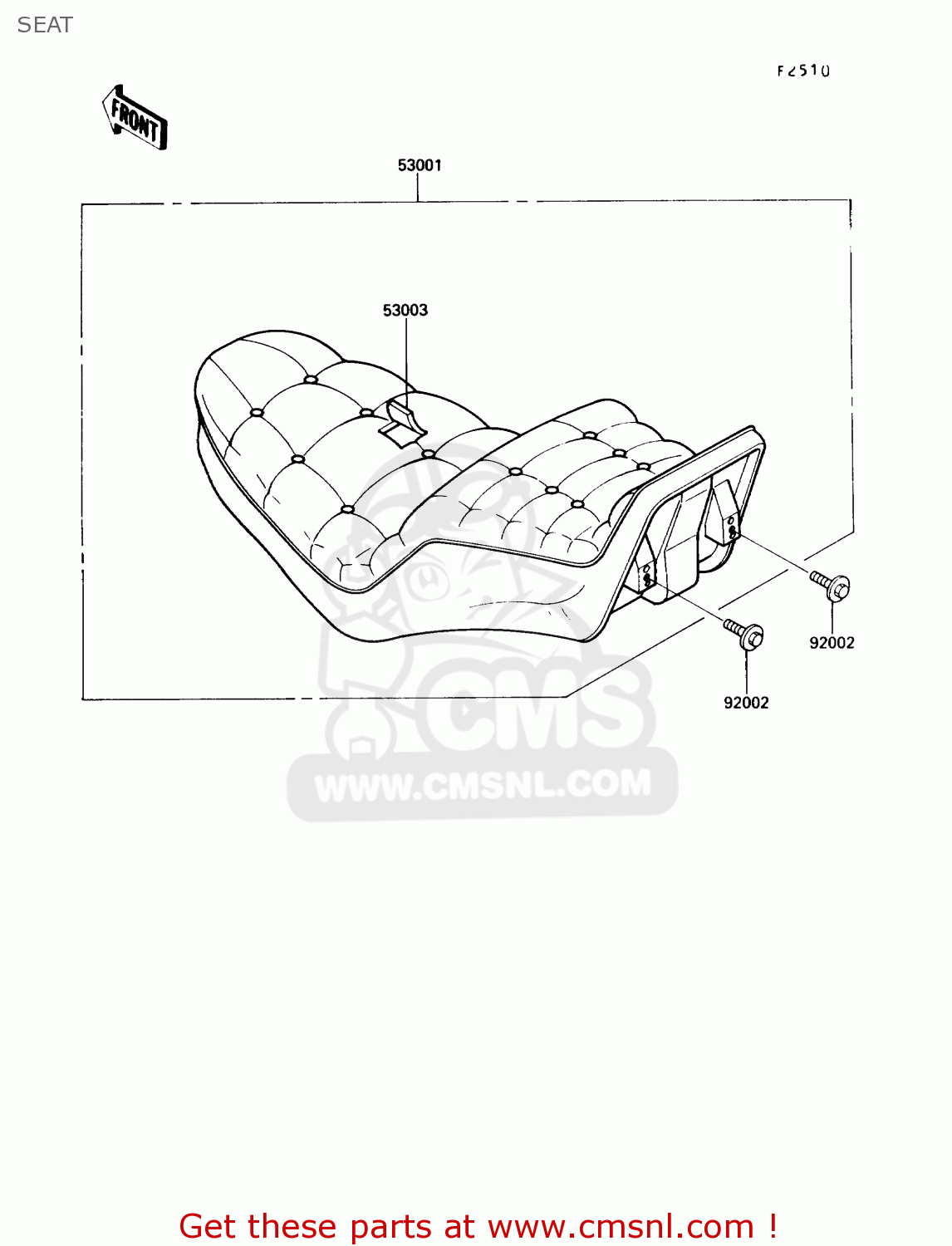 SEAT EN450A6 454LTD 1990 USA CALIFORNIA CANADA