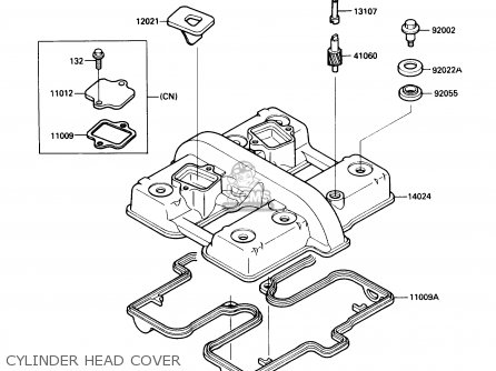 CYLINDER HEAD COVER - EN450A6 454LTD 1990 USA CALIFORNIA CANADA