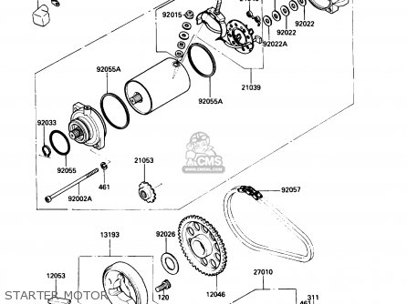 STARTER MOTOR - EN450A6 454LTD 1990 USA CALIFORNIA CANADA