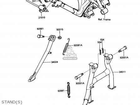STAND(S) - EN450A6 454LTD 1990 USA CALIFORNIA CANADA