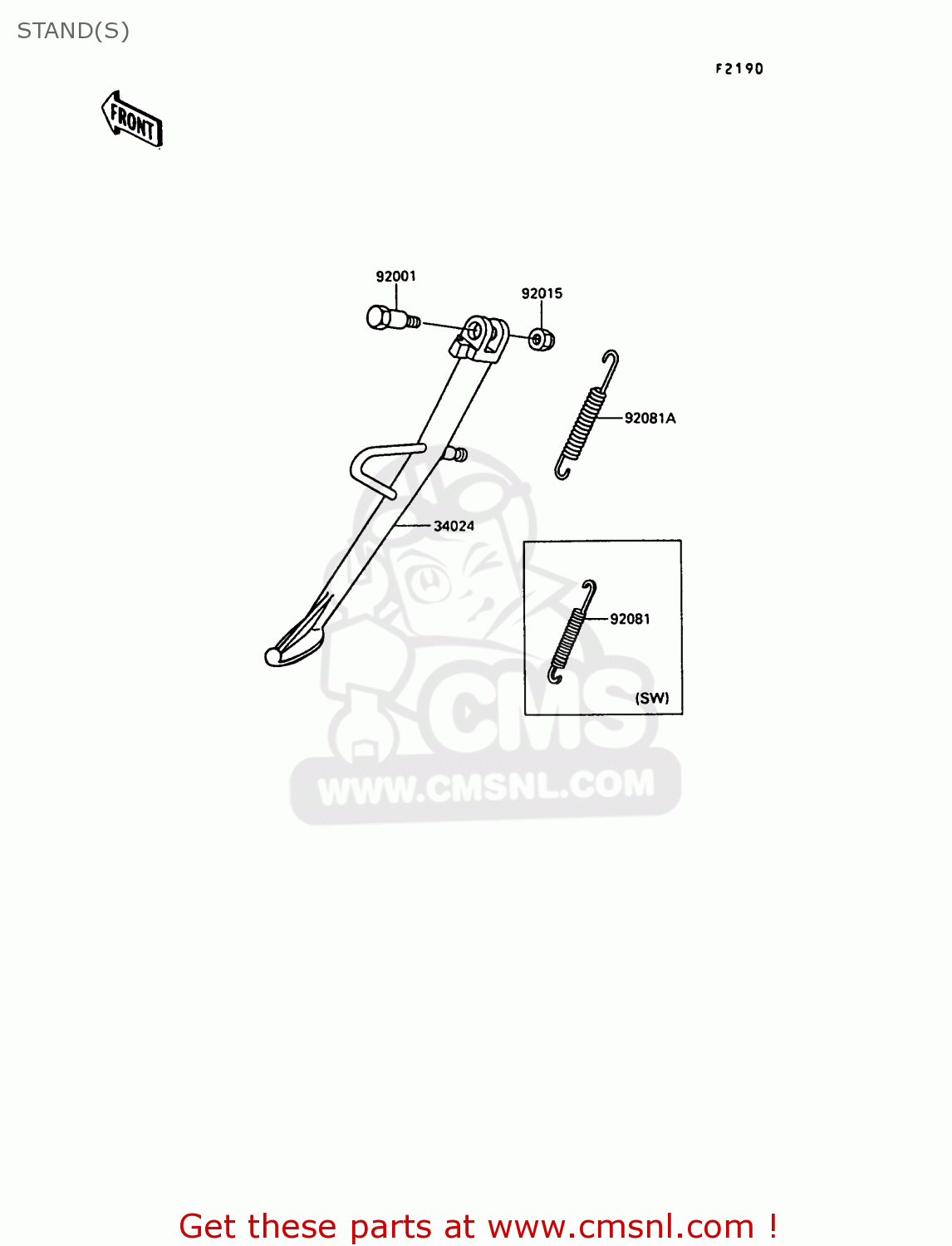 STAND(S) EN500A1 1990 EUROPE UK FR AR FG IT NR SD SP ST