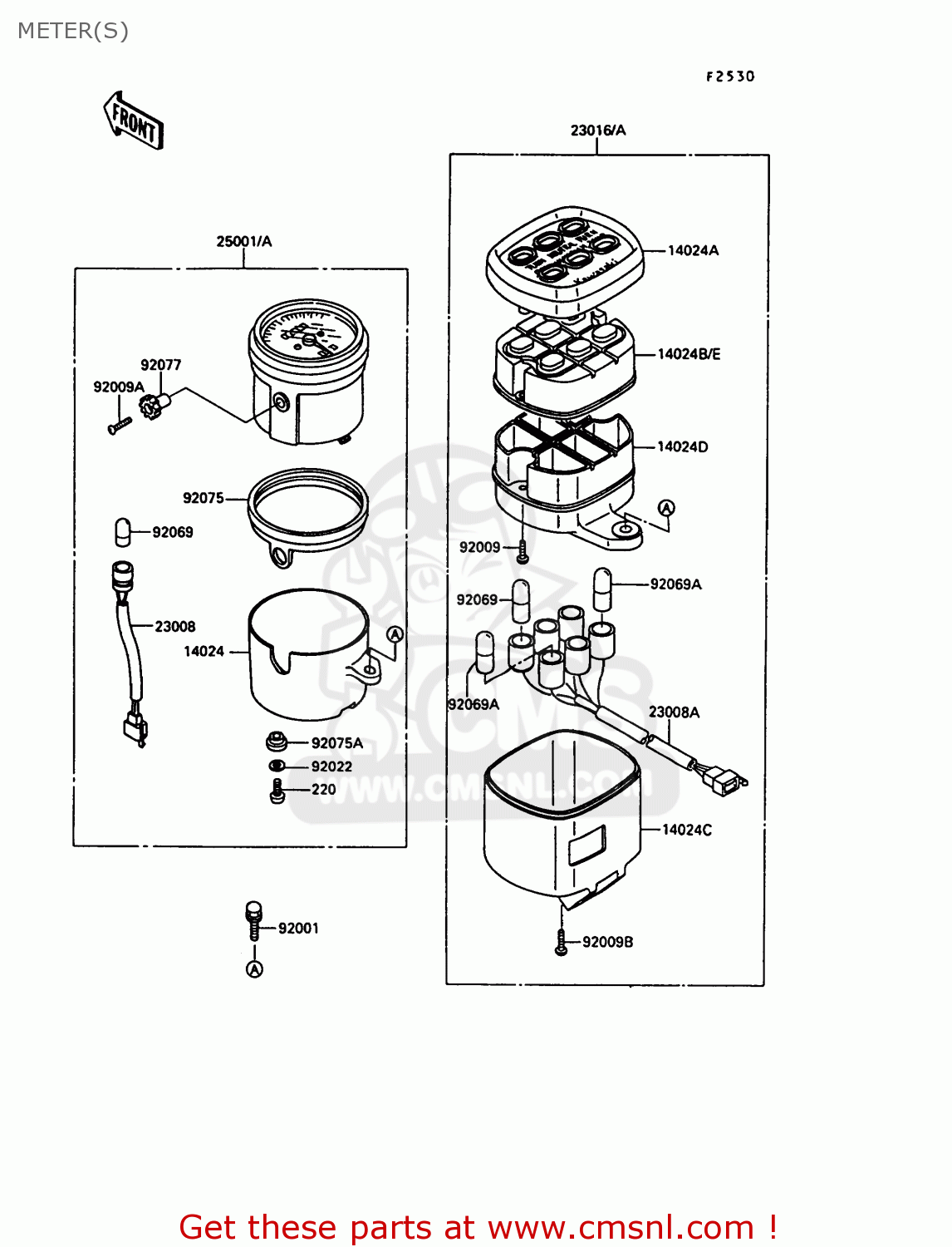 METER(S) EN500A1 1990 EUROPE UK FR AR FG IT NR SD SP ST
