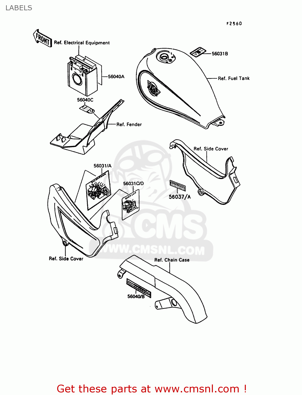 LABELS EN500A1 1990 EUROPE UK FR AR FG IT NR SD SP ST