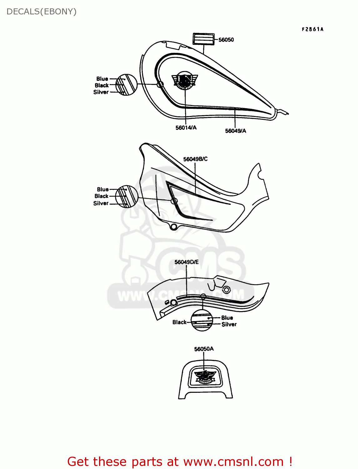 DECALS(EBONY) EN500A1 1990 EUROPE UK FR AR FG IT NR SD SP ST