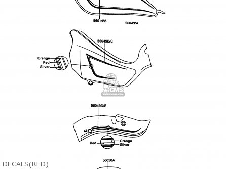 DECALS(RED) - EN500A1 1990 EUROPE UK FR AR FG IT NR SD SP ST