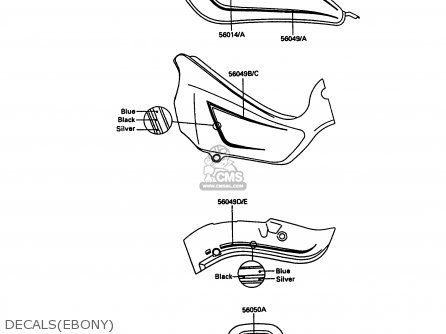 DECALS(EBONY) - EN500A1 1990 EUROPE UK FR AR FG IT NR SD SP ST
