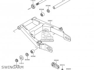 SWINGARM - EN500A1 VULCAN500 1990 USA CALIFORNIA