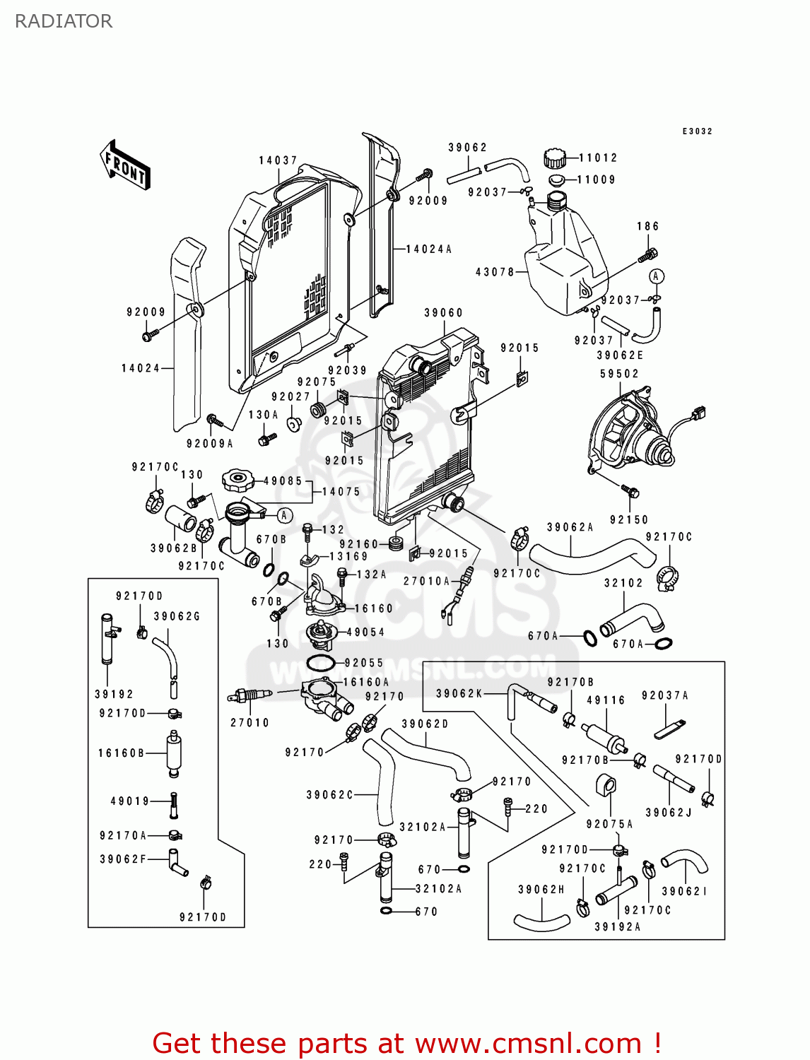 RADIATOR EN500A3 1992 EUROPE UK FR AR FG GR IT NR SD SP ST
