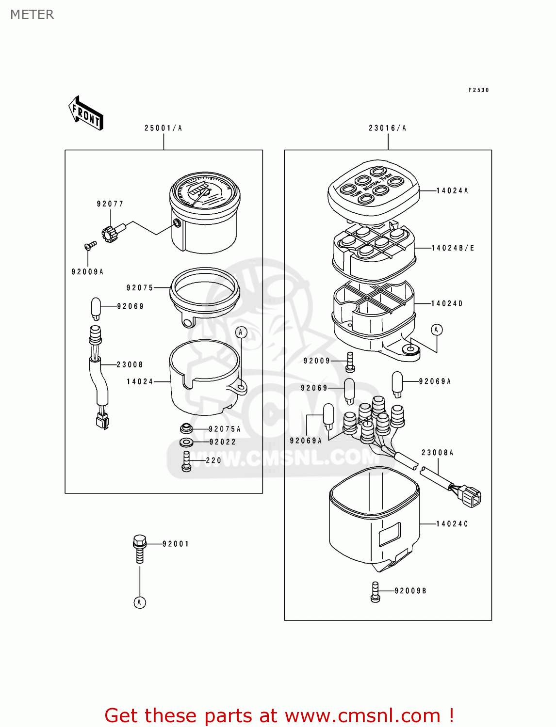 METER EN500A3 1992 EUROPE UK FR AR FG GR IT NR SD SP ST