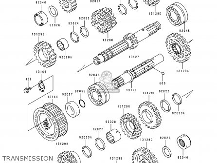 TRANSMISSION - EN500A3 1992 EUROPE UK FR AR FG GR IT NR SD SP ST