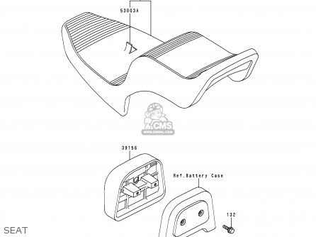 SEAT - EN500A3 VULCAN500 1992 USA CALIFORNIA CANADA