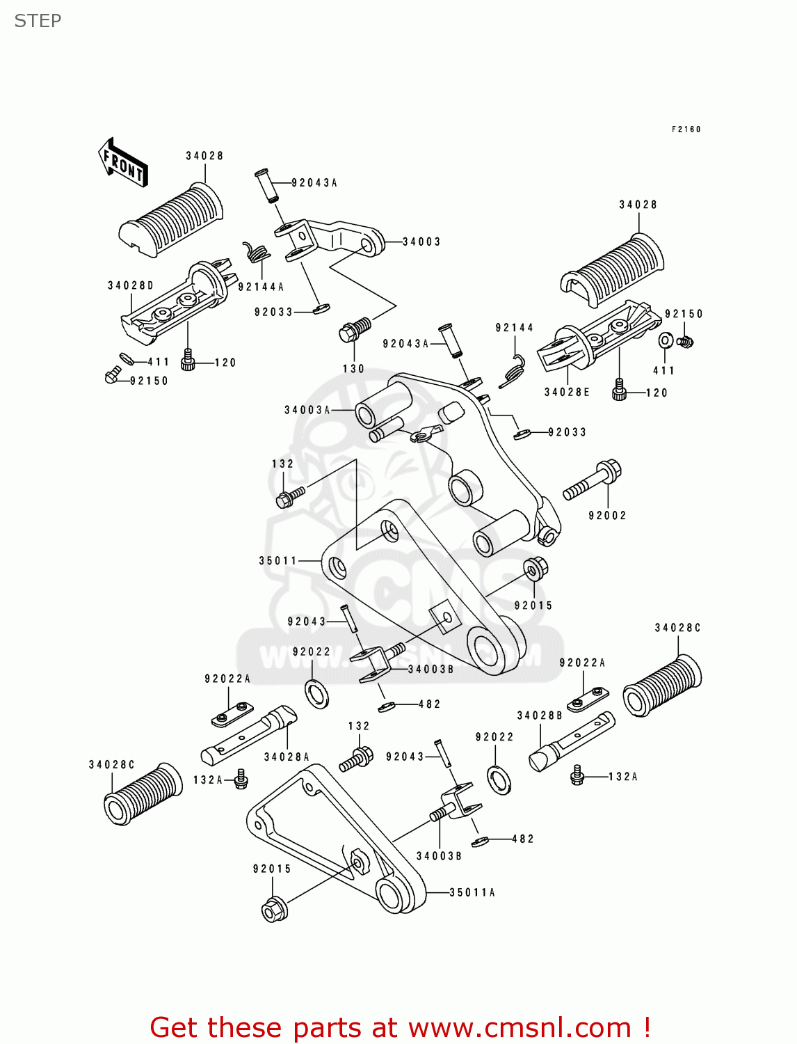 STEP EN500A4 1993 FRANCE NL FG