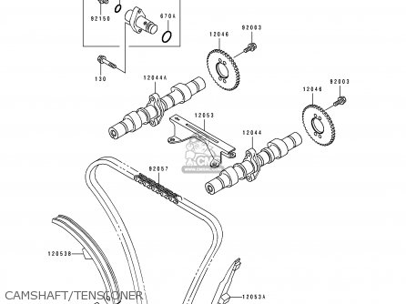 CAMSHAFT/TENSIONER - EN500A4 1993 FRANCE NL FG