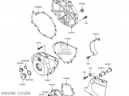 ENGINE COVER - EN500A4 1993 FRANCE NL FG