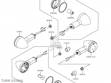 TURN SIGNAL - EN500A4 1993 FRANCE NL FG