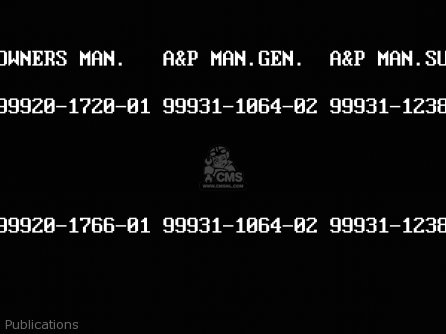 Publications - EN500A6 VULCAN500 1995 USA CALIFORNIA CANADA