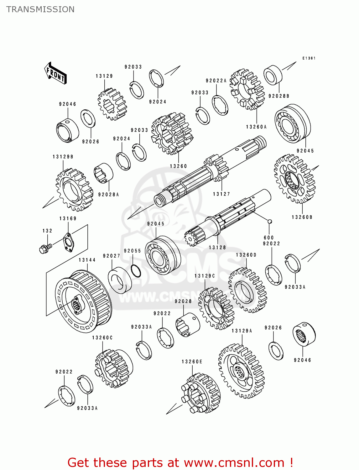TRANSMISSION EN500B2 1995 EUROPE UK FR NL AR FG GR IT NR SD SP ST