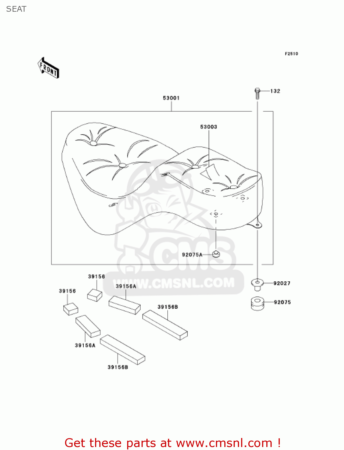 SEAT EN500C10 VULCAN500LTD 2005 USA CALIFORNIA CANADA