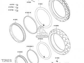 TIRES - EN500C10 VULCAN500LTD 2005 USA CALIFORNIA CANADA