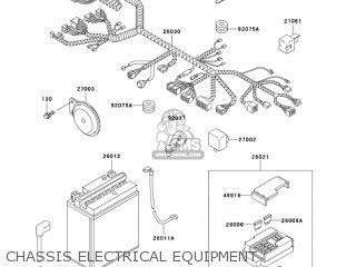 CHASSIS ELECTRICAL EQUIPMENT - EN500C10 VULCAN500LTD 2005 USA CALIFORNIA CANADA