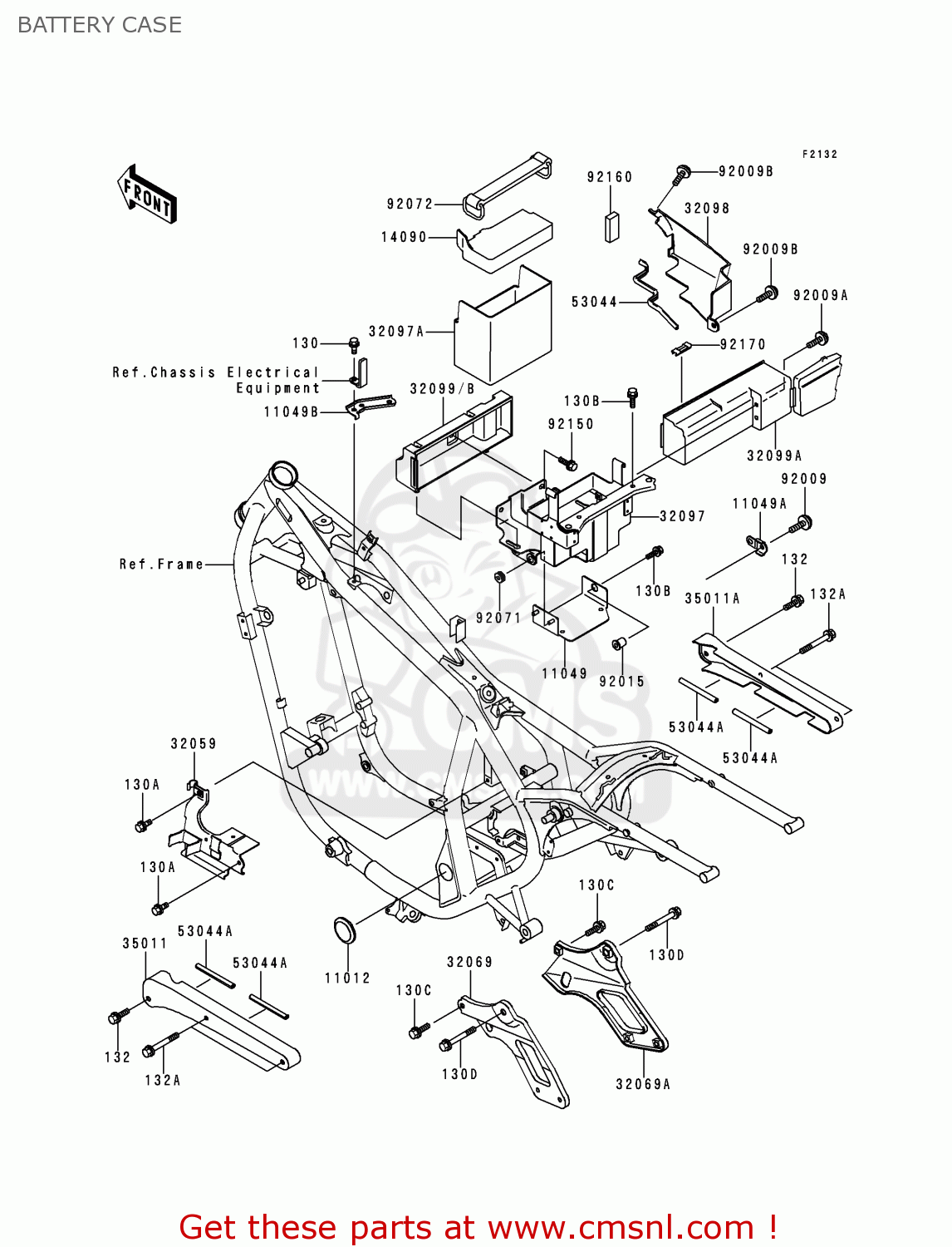 BATTERY CASE EN500C2 1997 EUROPE UK FR NL AR FG GR IT NR SD SP ST