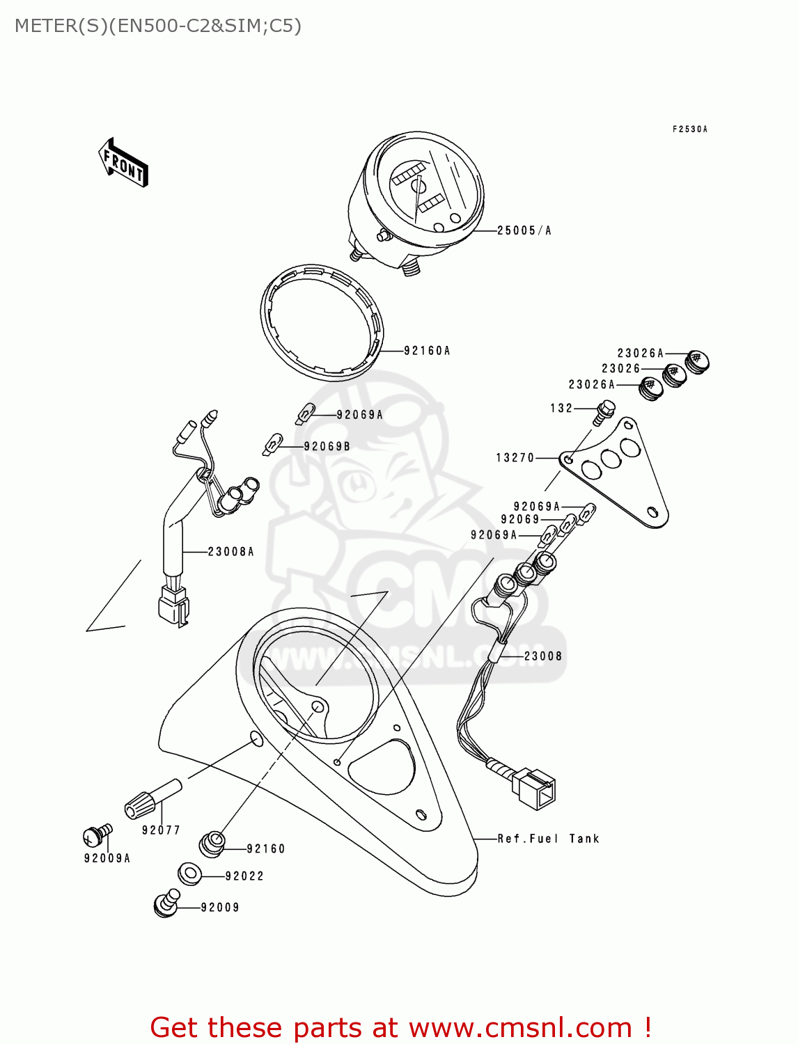 METER(S)(EN500-C2&SIM;C5) EN500C2 1997 EUROPE UK FR NL AR FG GR IT NR SD SP ST