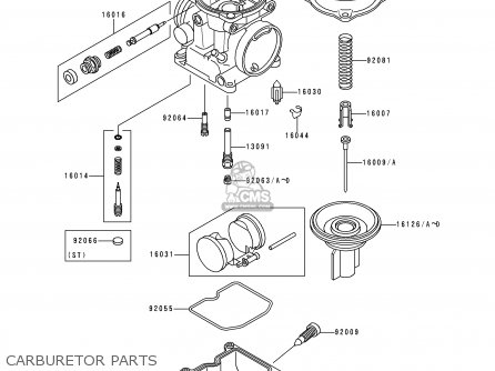 CARBURETOR PARTS - EN500C2 1997 EUROPE UK FR NL AR FG GR IT NR SD SP ST