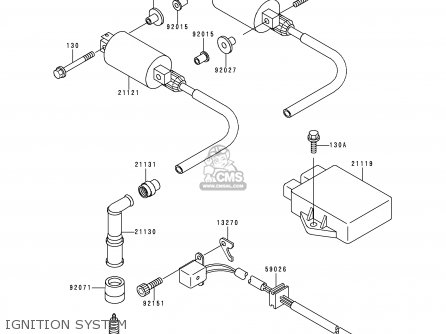 IGNITION SYSTEM - EN500C2 VULCAN500LTD 1997 USA CALIFORNIA CANADA