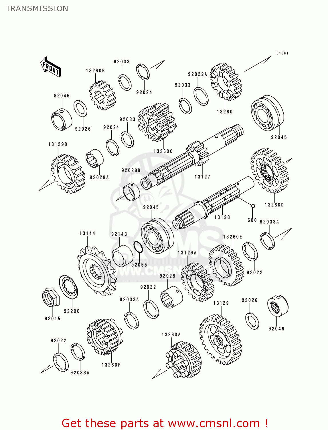 TRANSMISSION EN500C3 1998 EUROPE UK FR NL AR FG GR IT NR SD SP ST