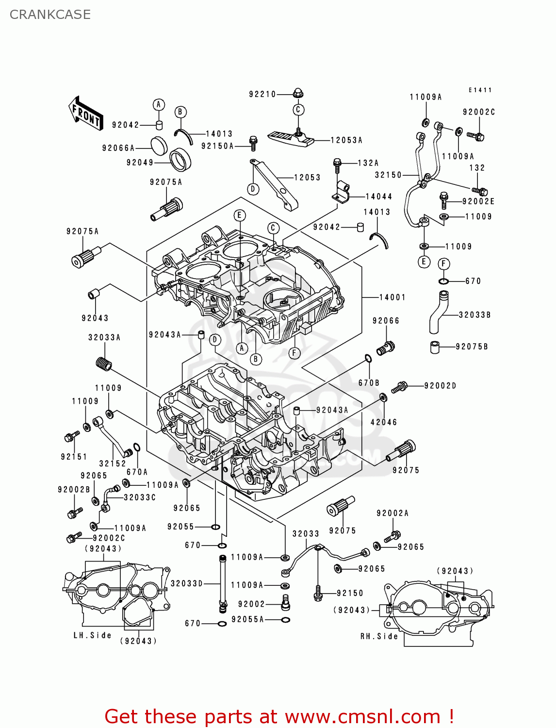 CRANKCASE EN500C5 2000 IS / KPH