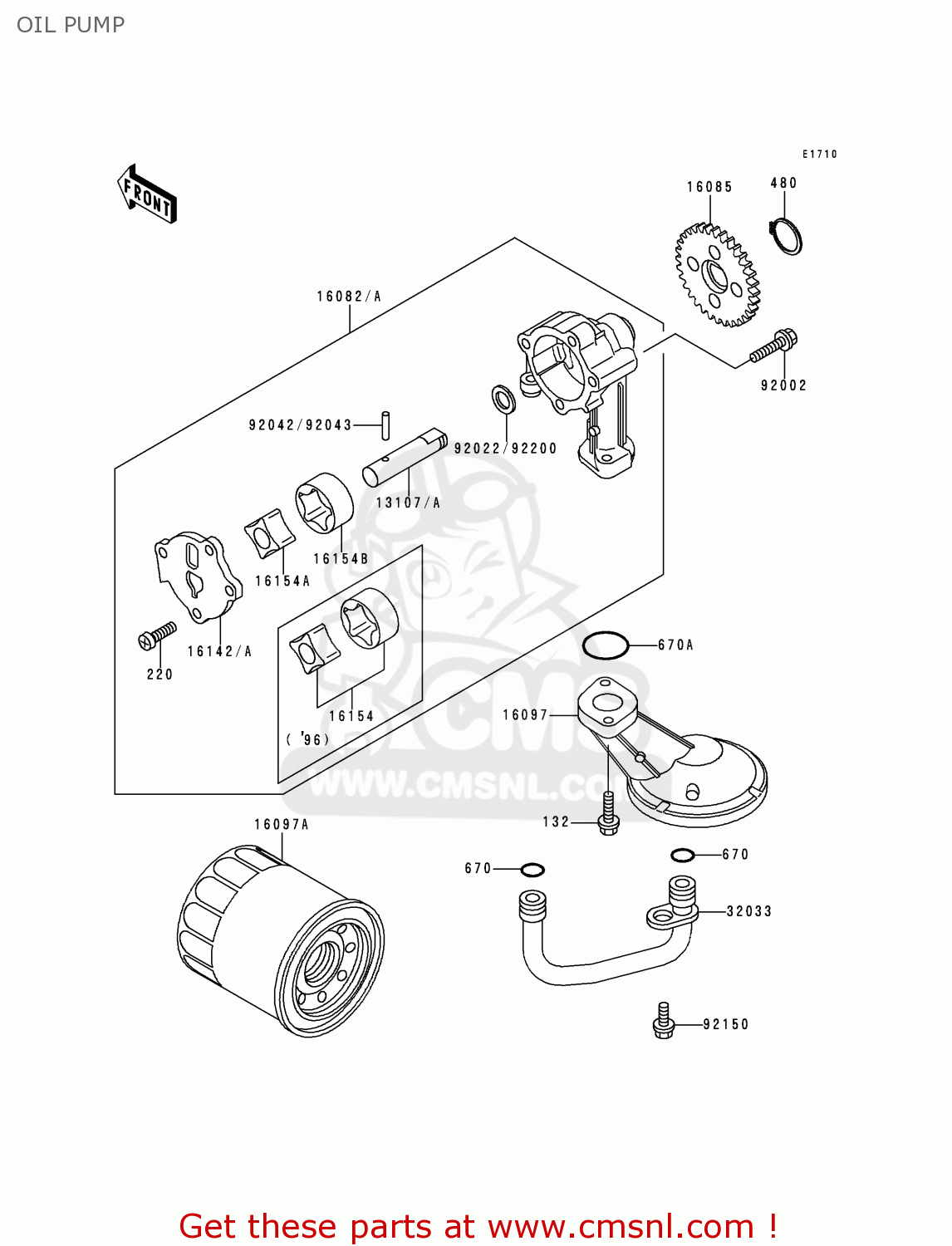 OIL PUMP EN500C5 2000 IS / KPH
