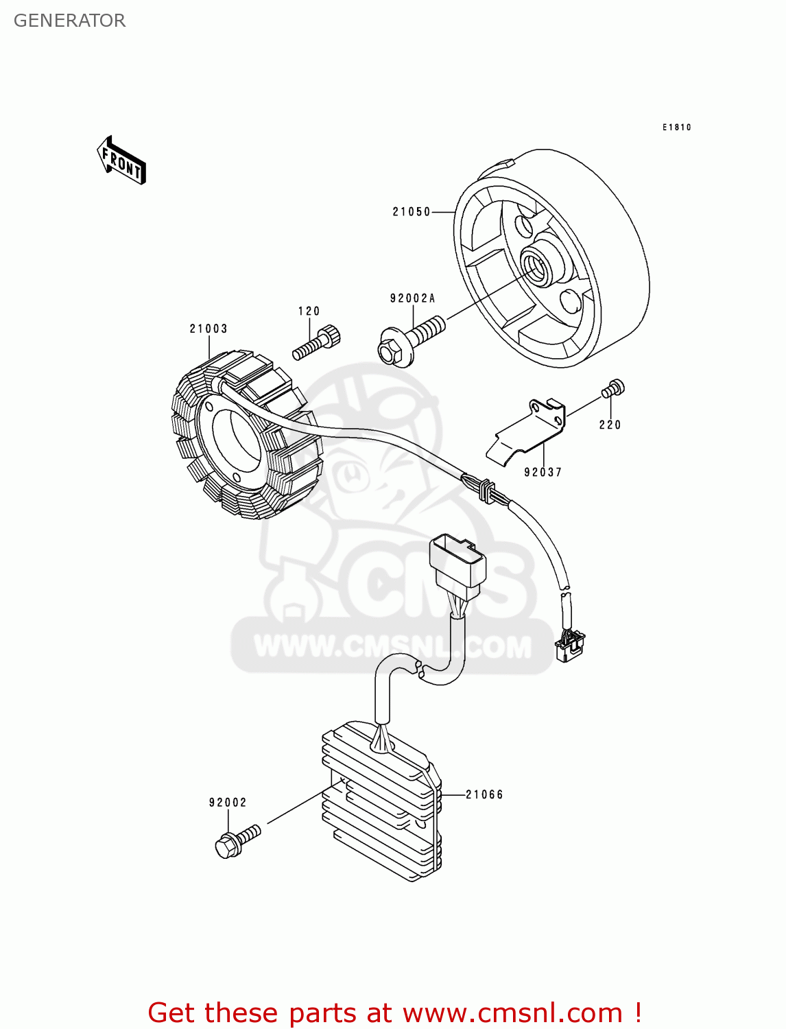 GENERATOR EN500C5 2000 IS / KPH