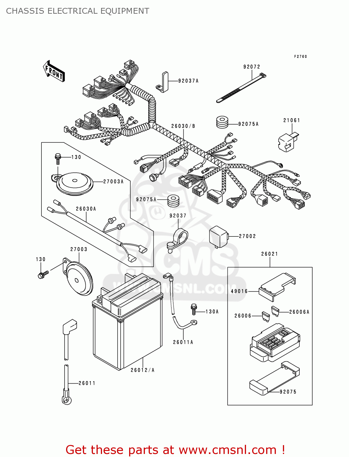 CHASSIS ELECTRICAL EQUIPMENT EN500C5 2000 IS / KPH