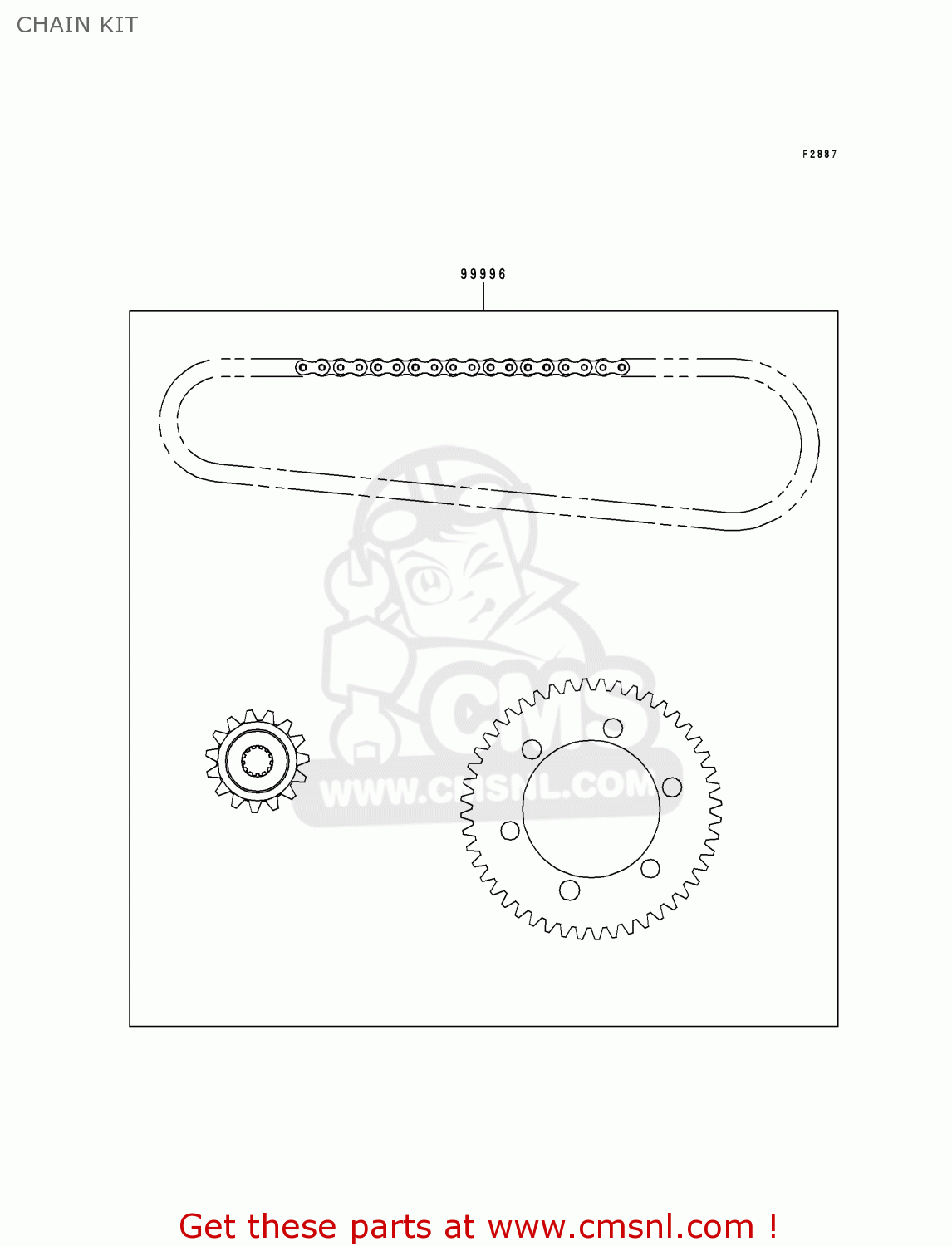 CHAIN KIT EN500C5 2000 IS / KPH