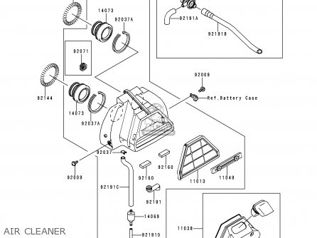 AIR CLEANER - EN500C5 2000 IS / KPH