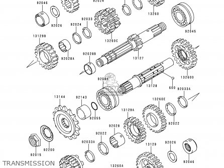TRANSMISSION - EN500C5 2000 IS / KPH