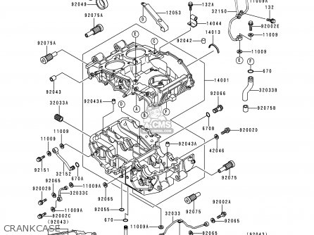CRANKCASE - EN500C5 2000 IS / KPH