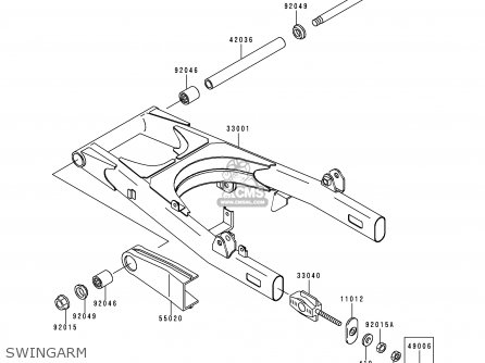 SWINGARM - EN500C5 2000 IS / KPH