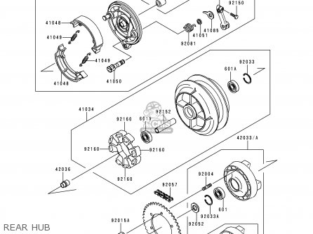 REAR HUB - EN500C5 2000 IS / KPH