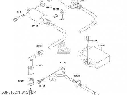 IGNITION SYSTEM - EN500C6 VULCAN500LTD 2001 USA CALIFORNIA CANADA