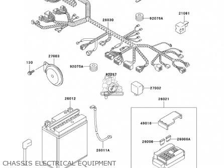 CHASSIS ELECTRICAL EQUIPMENT - EN500C6 VULCAN500LTD 2001 USA CALIFORNIA CANADA