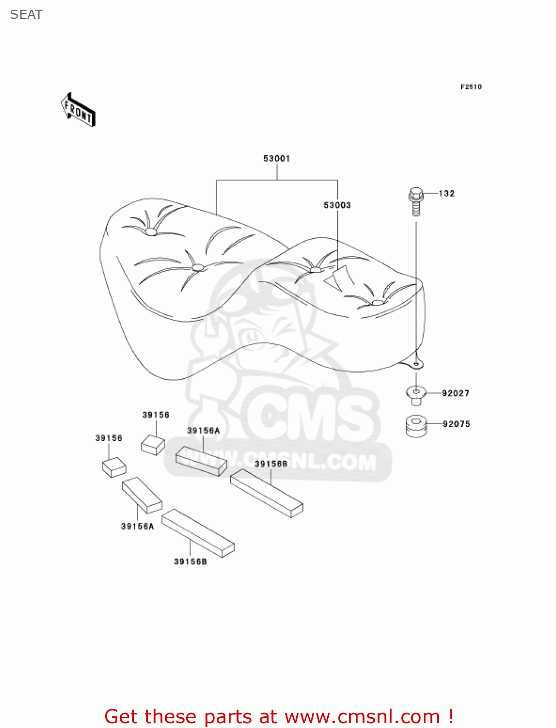 SEAT EN500C7 VULCAN500LTD 2002 USA CALIFORNIA CANADA