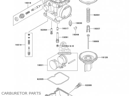 CARBURETOR PARTS - EN500C7 VULCAN500LTD 2002 USA CALIFORNIA CANADA