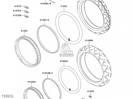 TIRES - EN500C7 VULCAN500LTD 2002 USA CALIFORNIA CANADA