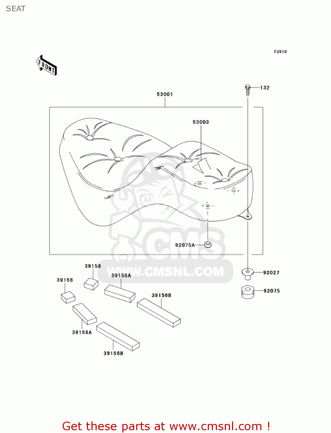SEAT EN500C7F VULCAN500LTD 2007 USA CALIFORNIA CANADA