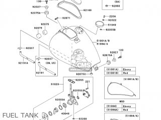 FUEL TANK - EN500C7F VULCAN500LTD 2007 USA CALIFORNIA CANADA