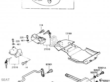 SEAT - ER250A1 Z250T 1983 CANADA
