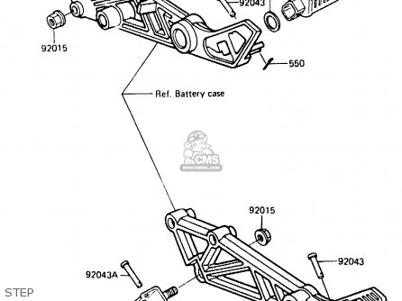 STEP - ER250A1 Z250T 1983 CANADA