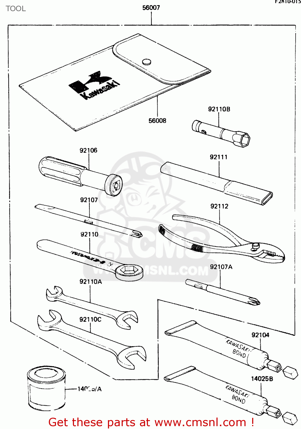 TOOL ER250B1 SCORPION 1983 USA